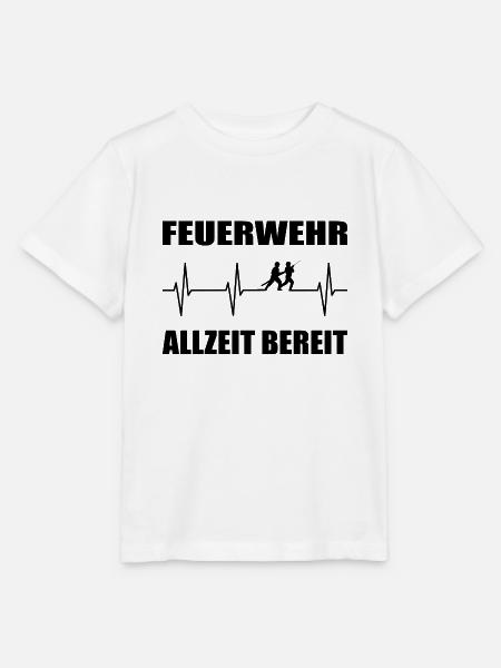 Feuerwehr - Stanley/Stella Kinder T-Shirt MINI CREATOR  - Weiß