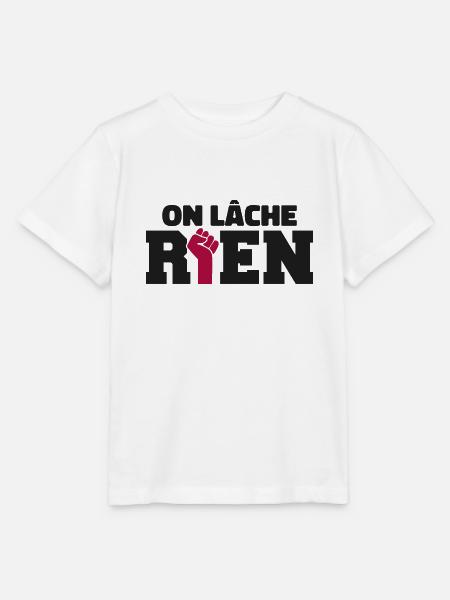 Wir lassen nichts los - Stanley/Stella Kinder T-Shirt MINI CREATOR - Weiß