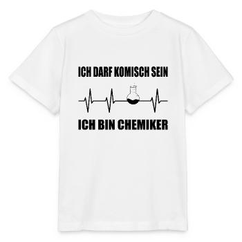 Chemie - Stanley/Stella Kinder T-Shirt MINI CREATOR  - Weiß - Vorne - Maike (125cm)