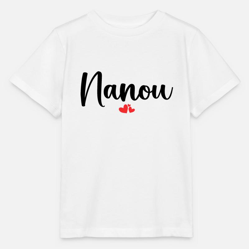 Nanou - T-shirt bio MINI CREATOR Stanley/Stella Enfant - blanc
