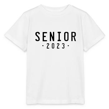 Senior 2023 Klasse von 2023 - Stanley/Stella Kinder T-Shirt MINI CREATOR  - Weiß - Vorne - Maike (125cm)