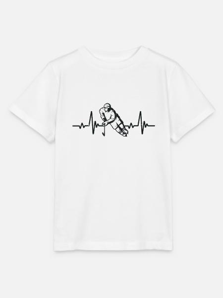 Heartbeat Hockey | Hockey Geschenk - Stanley/Stella Kinder T-Shirt MINI CREATOR - Weiß