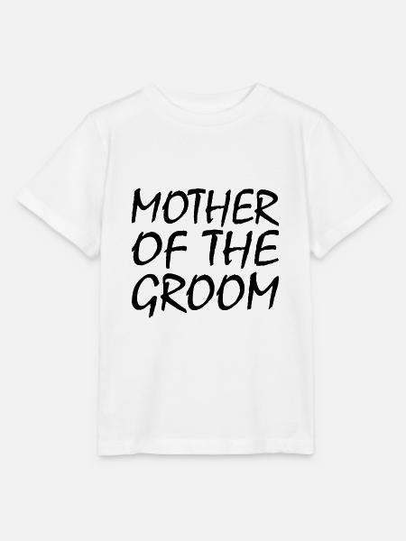 Mother of the groom - Stanley/Stella Kinder T-Shirt MINI CREATOR - Weiß