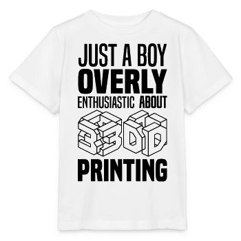 3D Printer - Stanley/Stella MINI CREATOR Kids’ T-Shirt - white - Front - Maike (125cm)