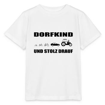 Dorfkind - Stanley/Stella Kinder T-Shirt MINI CREATOR  - Weiß - Vorne - Maike (125cm)
