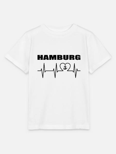 Hamburg - Stanley/Stella Kinder T-Shirt MINI CREATOR  - Weiß