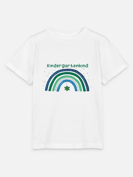 Kindergartenkind Kindergarten Kita Regenbogen - Stanley/Stella Kinder T-Shirt MINI CREATOR - Weiß
