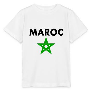 Marokko - Stanley/Stella Kinder T-Shirt MINI CREATOR  - Weiß - Vorne - Maike (125cm)