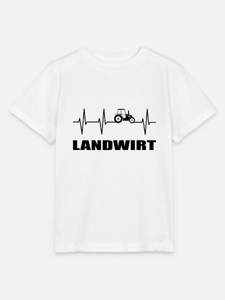 Traktor - Stanley/Stella Kinder T-Shirt MINI CREATOR - Weiß