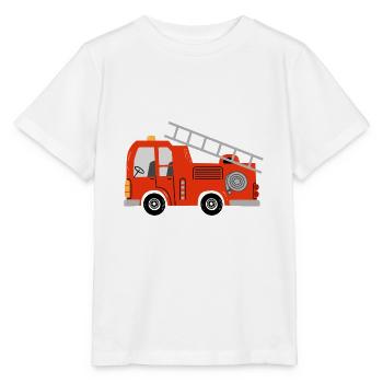 Firefighter firefighters - Stanley/Stella MINI CREATOR Kids’ T-Shirt - white - Front - Maike (125cm)