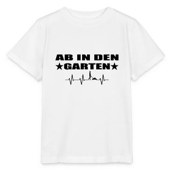 Garten - Stanley/Stella Kinder T-Shirt MINI CREATOR  - Weiß - Vorne - Maike (125cm)