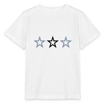 3 ÉTOILES - T-shirt bio MINI CREATOR Stanley/Stella Enfant - blanc - Devant - Maike (125cm)