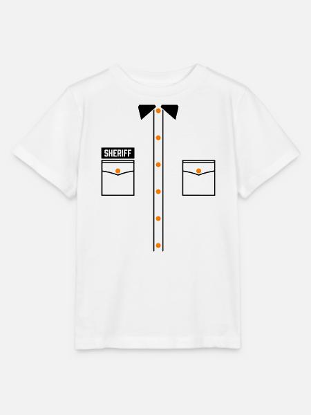 Sheriff - Stanley/Stella Kinder T-Shirt MINI CREATOR - Weiß
