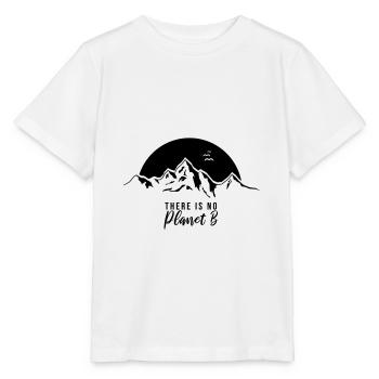 il n'y a pas de planète b - T-shirt bio MINI CREATOR Stanley/Stella Enfant - blanc - Devant - Maike (125cm)