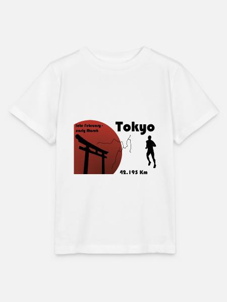Tokio-Marathon - Stanley/Stella Kinder T-Shirt MINI CREATOR - Weiß