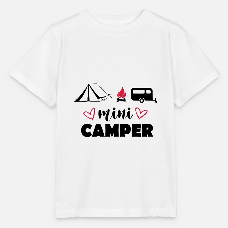 Baby Kinder Camper - Stanley/Stella Kinder T-Shirt MINI CREATOR - Weiß