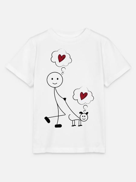 Hund - Stanley/Stella Kinder T-Shirt MINI CREATOR - Weiß