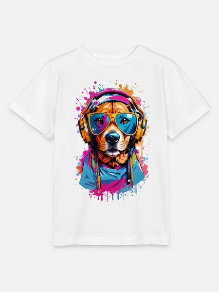 Coole Hund - Stanley/Stella Kinder T-Shirt MINI CREATOR  - Weiß