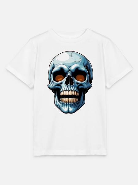 Halloween Skull - Stanley/Stella Kinder T-Shirt MINI CREATOR - Weiß