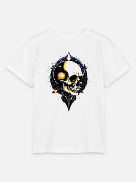 Cartoon-Knochen - Stanley/Stella Kinder T-Shirt MINI CREATOR - Weiß