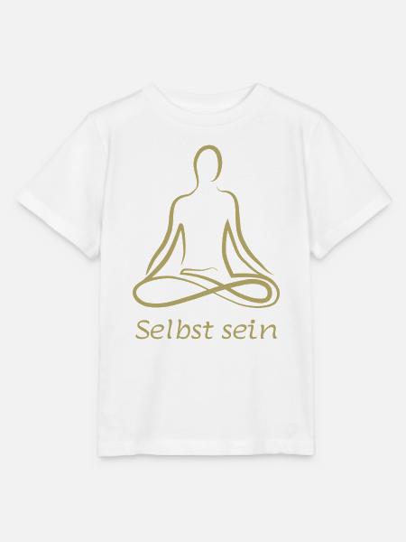 selbst sein - Stanley/Stella Kinder T-Shirt MINI CREATOR - Weiß