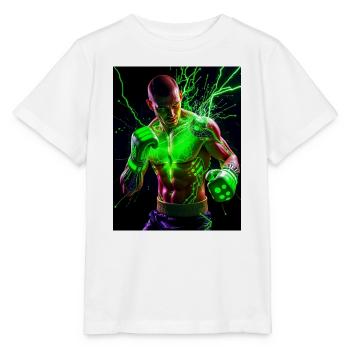 Leistungsstarker Blitzanzug - Stanley/Stella Kinder T-Shirt MINI CREATOR  - Weiß - Vorne - Maike (125cm)