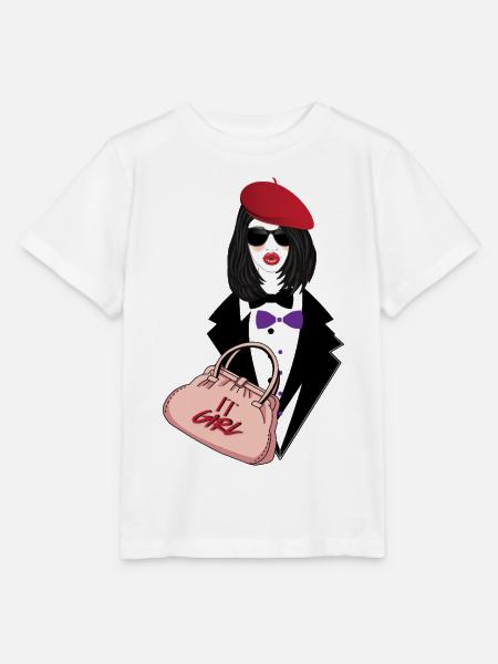 IT-Mädchen - Stanley/Stella Kinder T-Shirt MINI CREATOR - Weiß