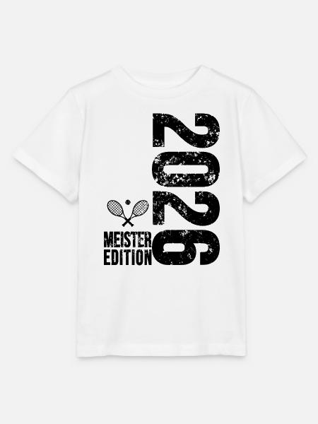 Tennis Meister Edition 2026 n schwarz - Stanley/Stella Kinder T-Shirt MINI CREATOR  - Weiß
