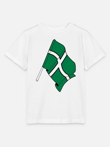 Flagge von Devon - Stanley/Stella Kinder T-Shirt MINI CREATOR  - Weiß