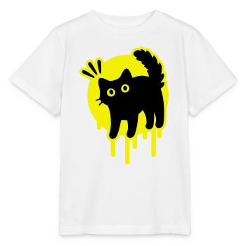 Chat Chat - T-shirt bio MINI CREATOR Stanley/Stella Enfant - blanc - Devant - Maike (125cm)