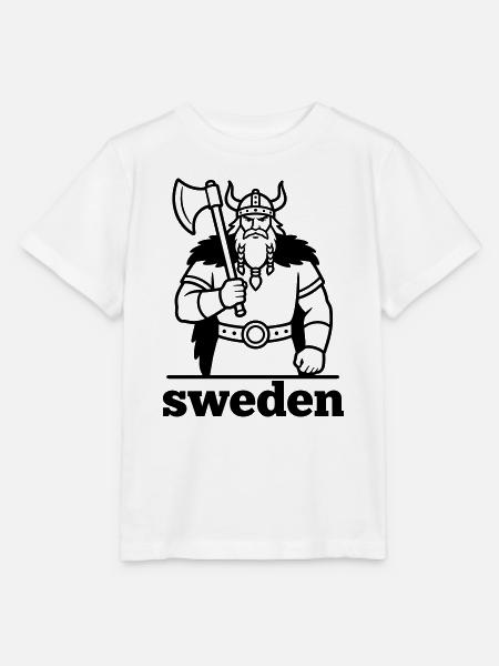 Schweden - Stanley/Stella Kinder T-Shirt MINI CREATOR - Weiß