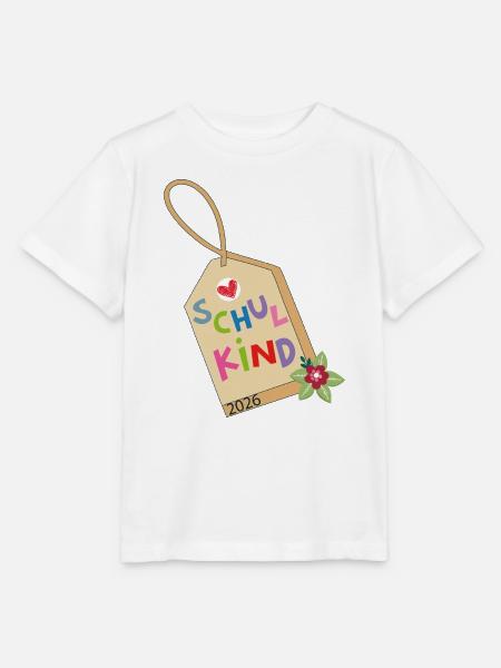 Schulkind 2026 - Stanley/Stella Kinder T-Shirt MINI CREATOR - Weiß