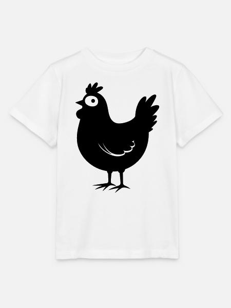 Huhn - Stanley/Stella Kinder T-Shirt MINI CREATOR  - Weiß