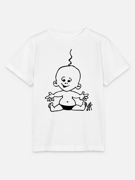 Baby - Stanley/Stella Kinder T-Shirt MINI CREATOR  - Weiß