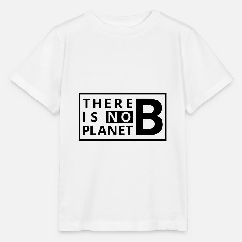 There is no Planet B - Stanley/Stella Kinder T-Shirt MINI CREATOR  - Weiß