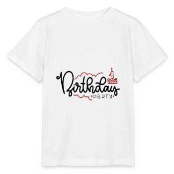 Birthday Party Geburtstagsparty Baby Kinder - Stanley/Stella Kinder T-Shirt MINI CREATOR  - Weiß - Vorne - Maike (125cm)
