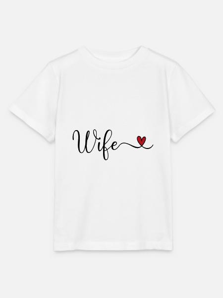 Ehefrau - Stanley/Stella Kinder T-Shirt MINI CREATOR - Weiß