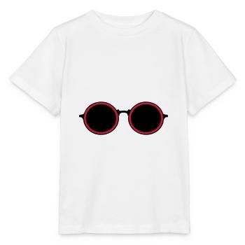 runde Sonnenbrille 812 - Stanley/Stella Kinder T-Shirt MINI CREATOR  - Weiß - Vorne - Maike (125cm)