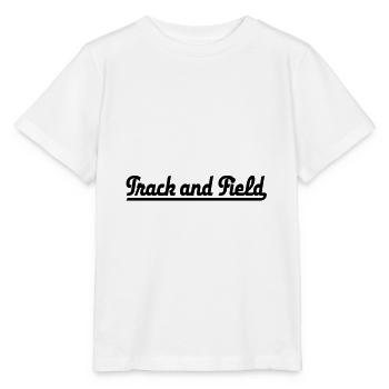 track and field - Stanley/Stella MINI CREATOR Kids’ T-Shirt - white - Front - Maike (125cm)