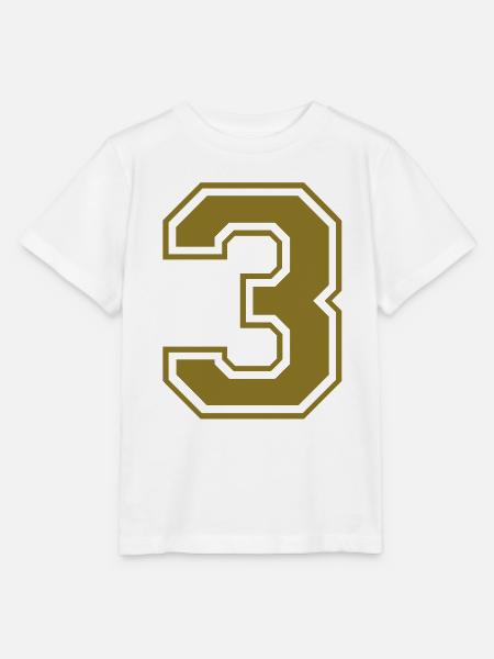 nummer - 3 - Stanley/Stella Kinder T-Shirt MINI CREATOR - Weiß