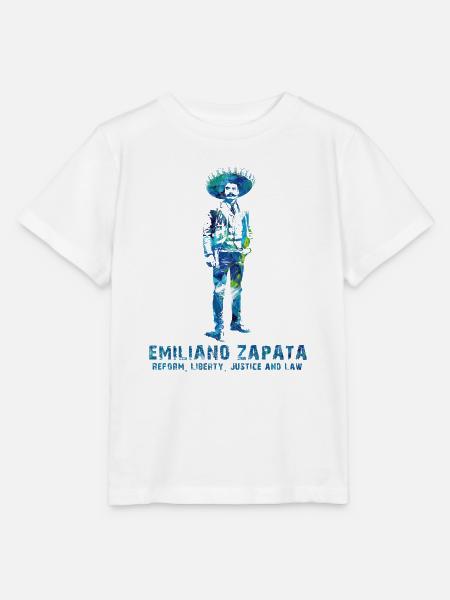 Emiliano Zapata - Stanley/Stella Kinder T-Shirt MINI CREATOR  - Weiß