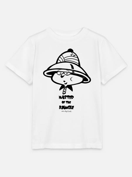 Master of the Djungle - Stanley/Stella Kinder T-Shirt MINI CREATOR - Weiß