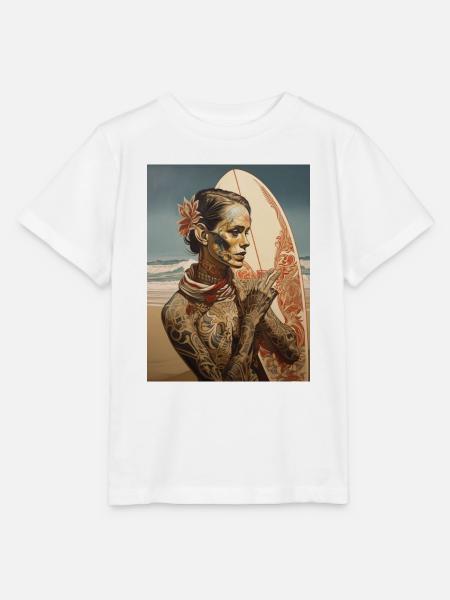 Ghotische Klasse - Stanley/Stella Kinder T-Shirt MINI CREATOR  - Weiß