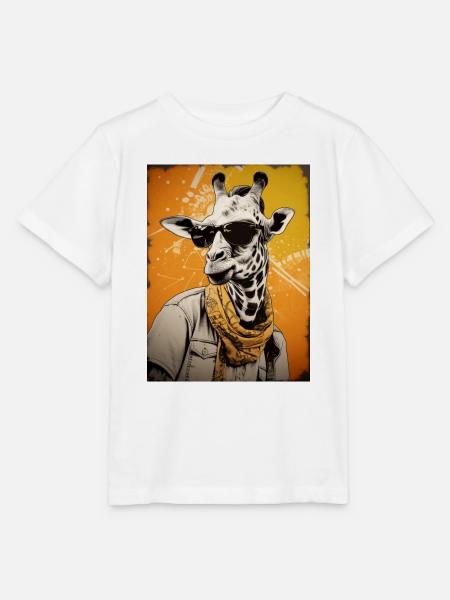 Tierischer Stil - Stanley/Stella Kinder T-Shirt MINI CREATOR - Weiß