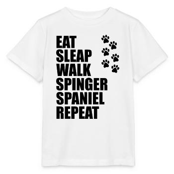 Geh mein Springer-Zitat wiederholen - Stanley/Stella Kinder T-Shirt MINI CREATOR  - Weiß - Vorne - Maike (125cm)