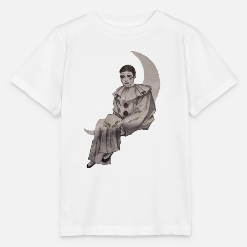 PIERROT - T-shirt bio MINI CREATOR Stanley/Stella Enfant - blanc