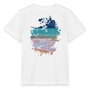 Strand - Stanley/Stella Kinder T-Shirt MINI CREATOR  - Weiß - Vorne - Maike (125cm)