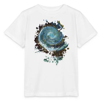 Spirale - Stanley/Stella Kinder T-Shirt MINI CREATOR  - Weiß - Vorne - Maike (125cm)