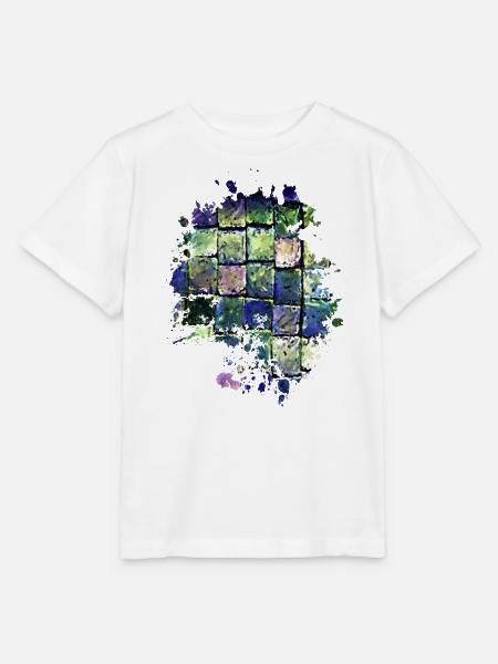 Blocks - Stanley/Stella Kinder T-Shirt MINI CREATOR  - Weiß