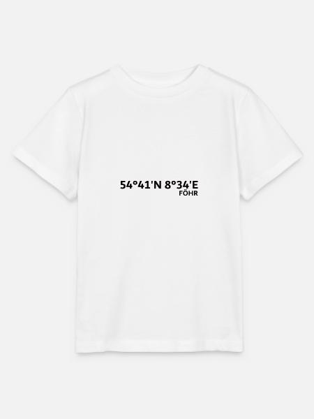 Föhr Koordinaten - Stanley/Stella Kinder T-Shirt MINI CREATOR - Weiß